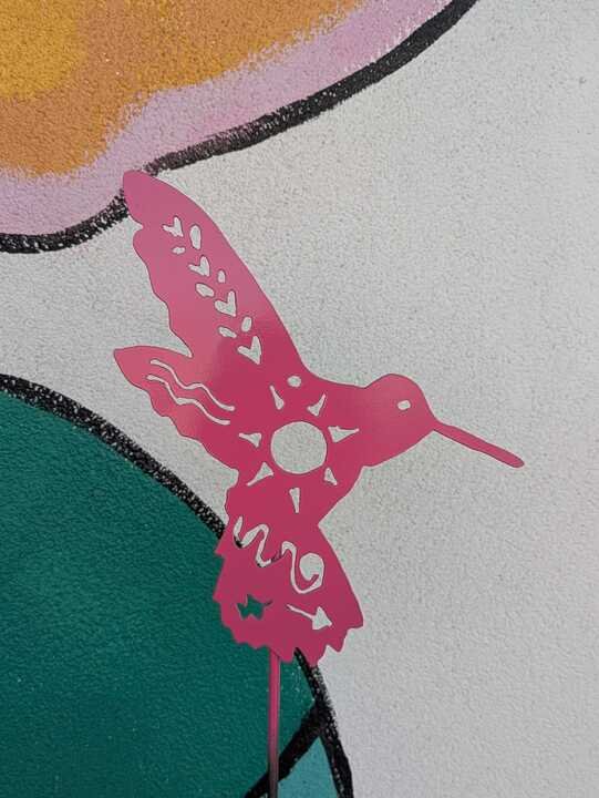 Humming Bird Garden Pole