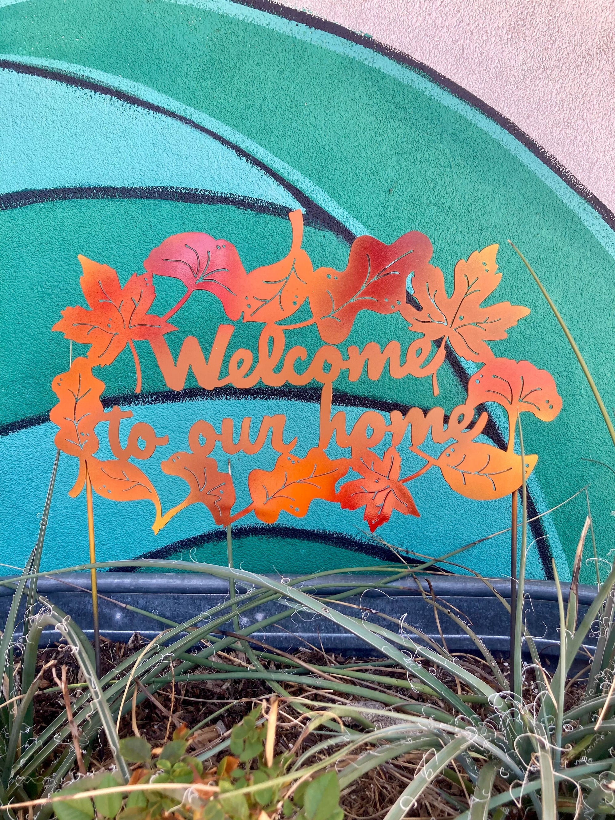 Fall Welcome Home Sign