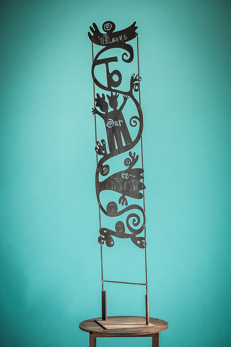 Welcome to Our World Trellis