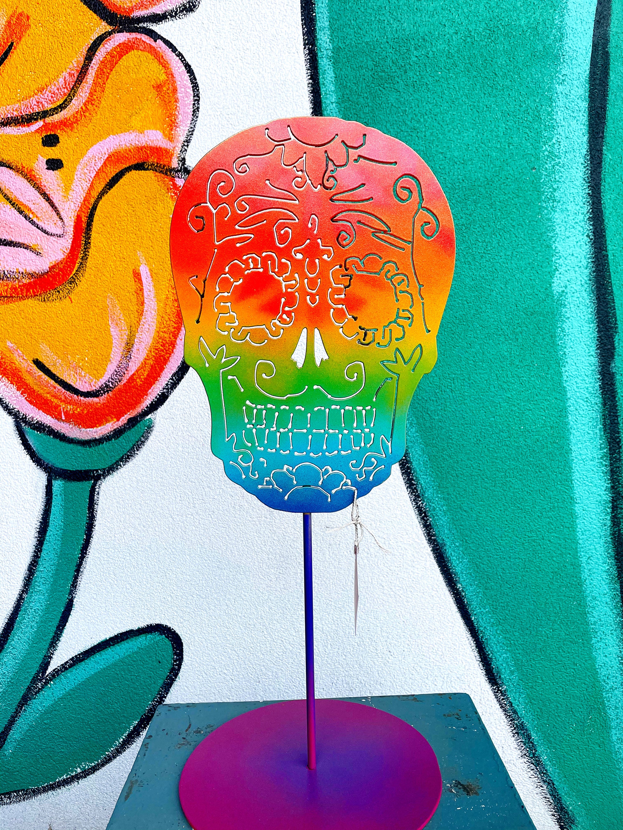 Tie-Dye Sugar Skull