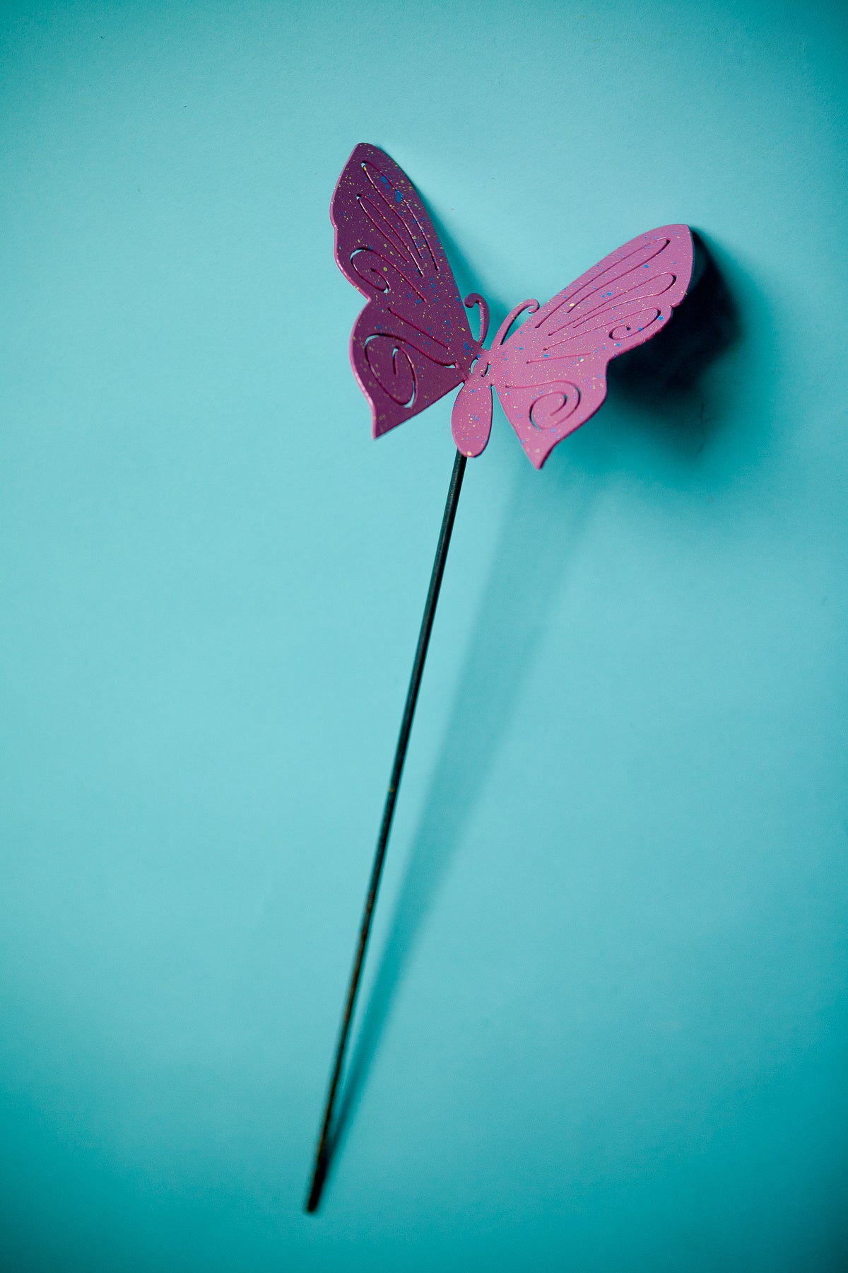 3D Butterfly Pole Small