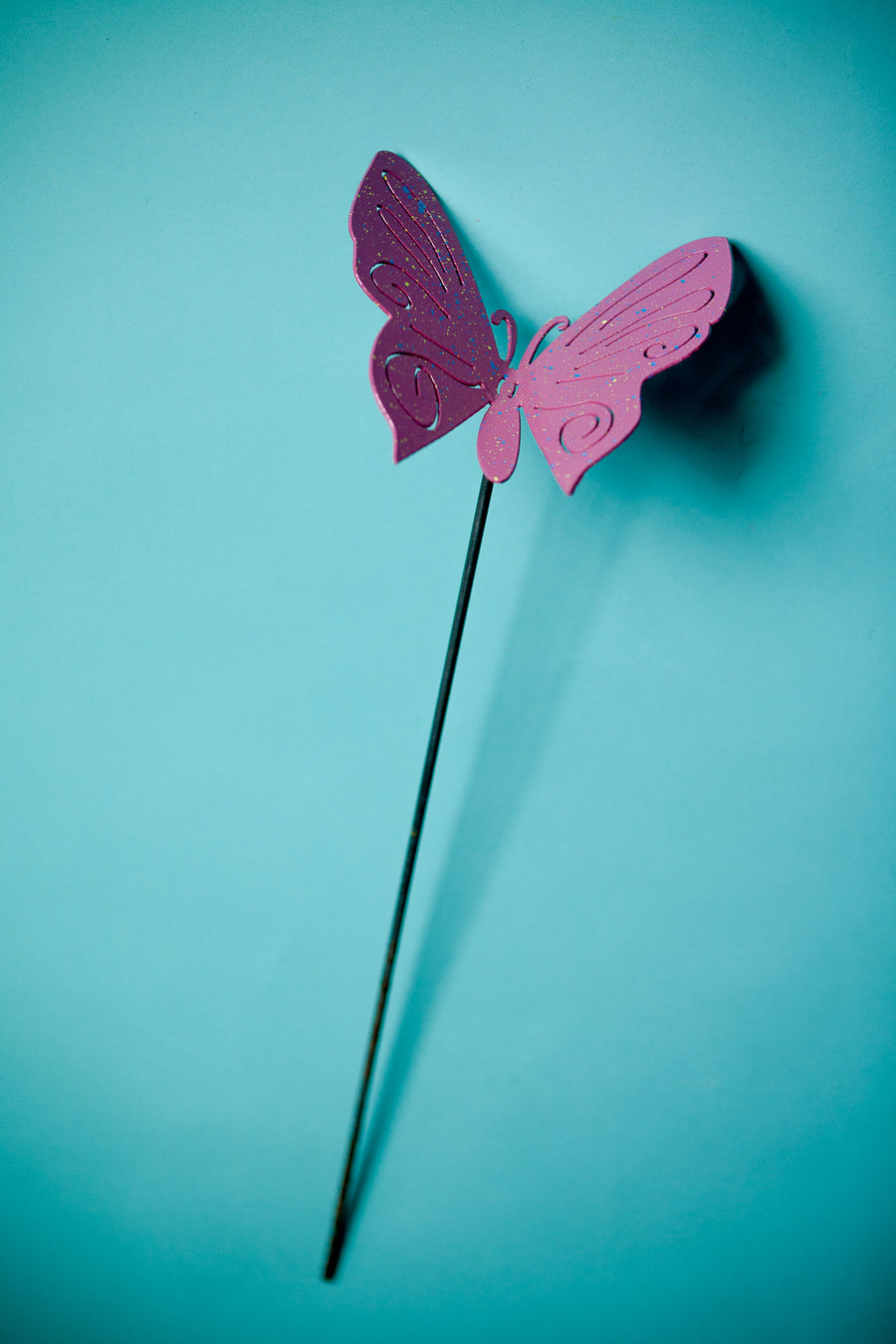 3D Butterfly Pole Small