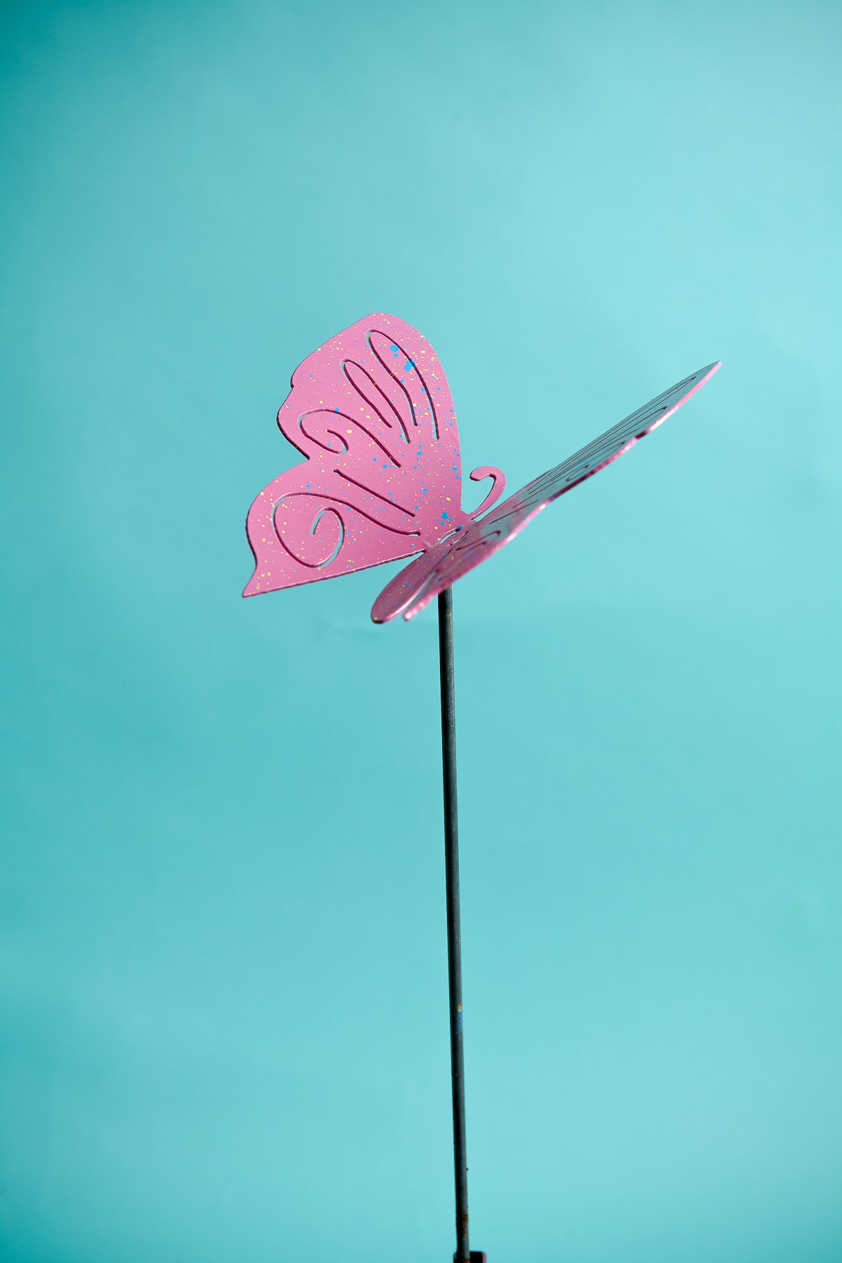 3D Butterfly Pole Small