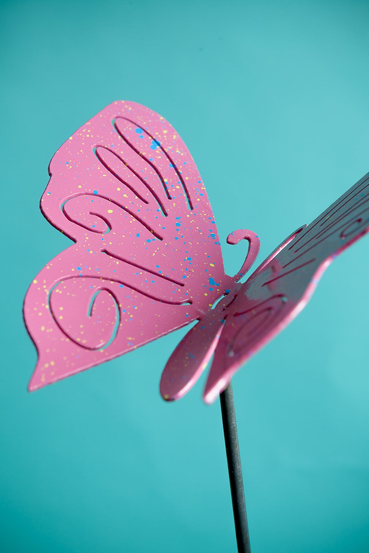 3D Butterfly Pole Small