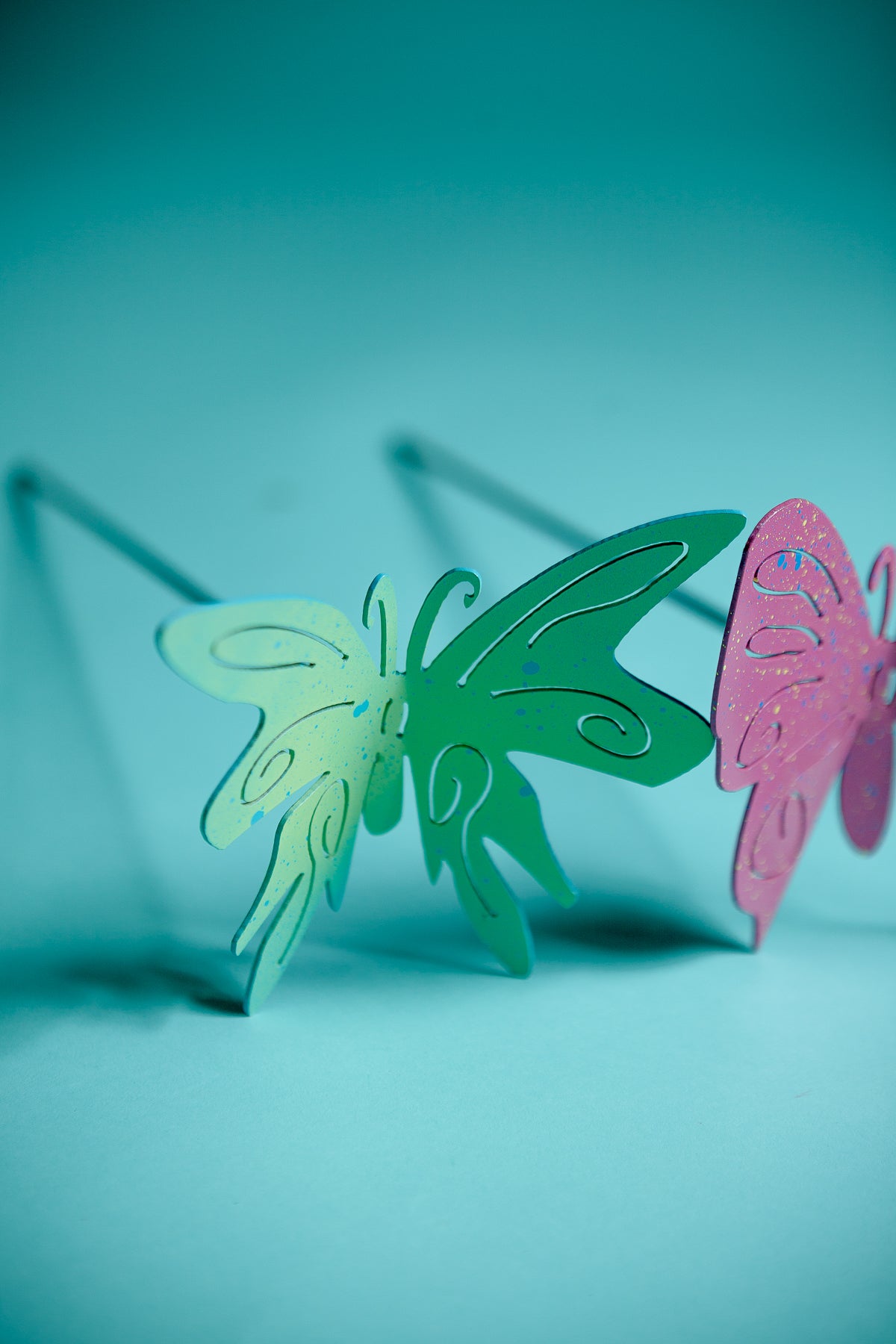 3D Butterfly Pole Small