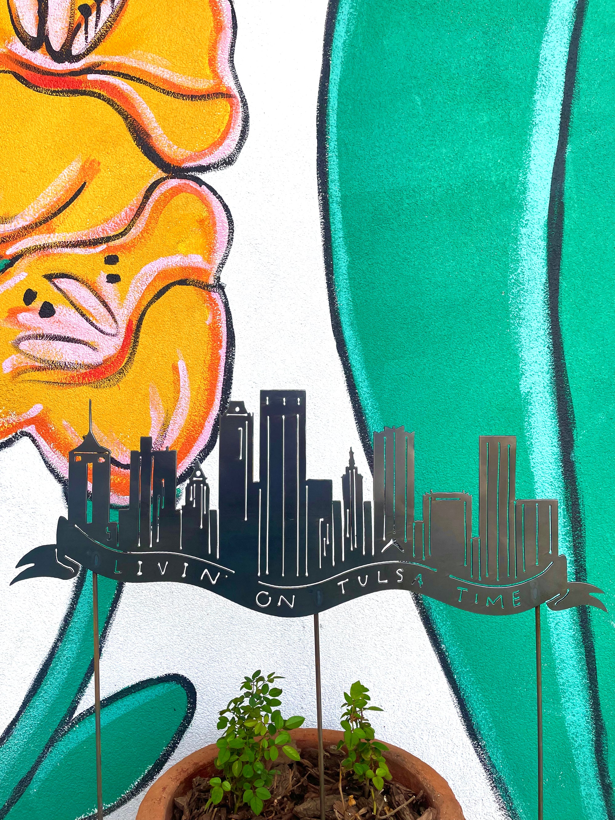 Tulsa Time Garden Banner