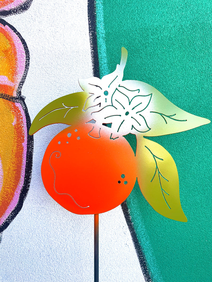 Orange Blossom garden pole