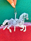Carousel horse ornament