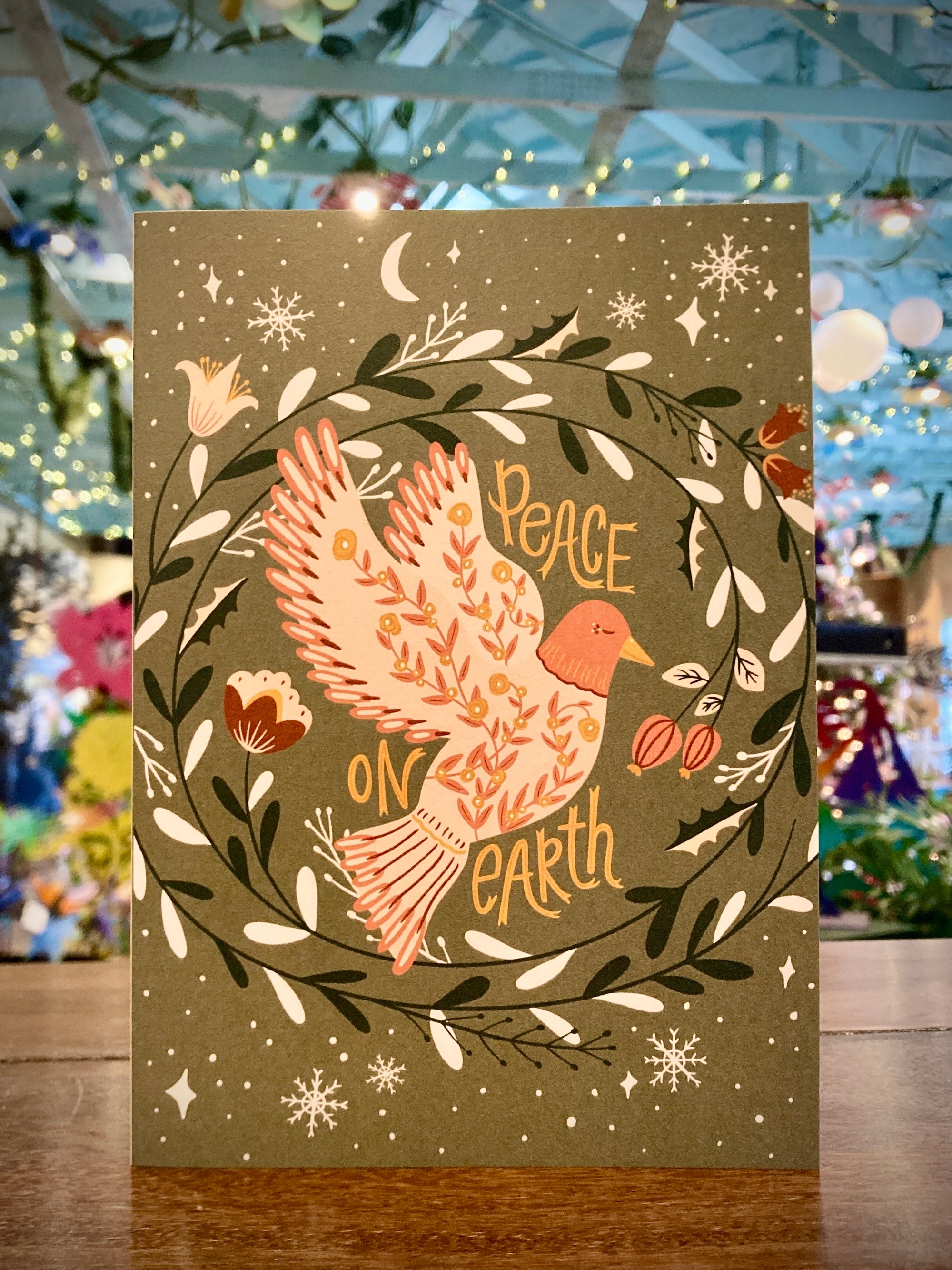 Peace On Earth Greeting Card