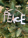 Peace Word Ornament