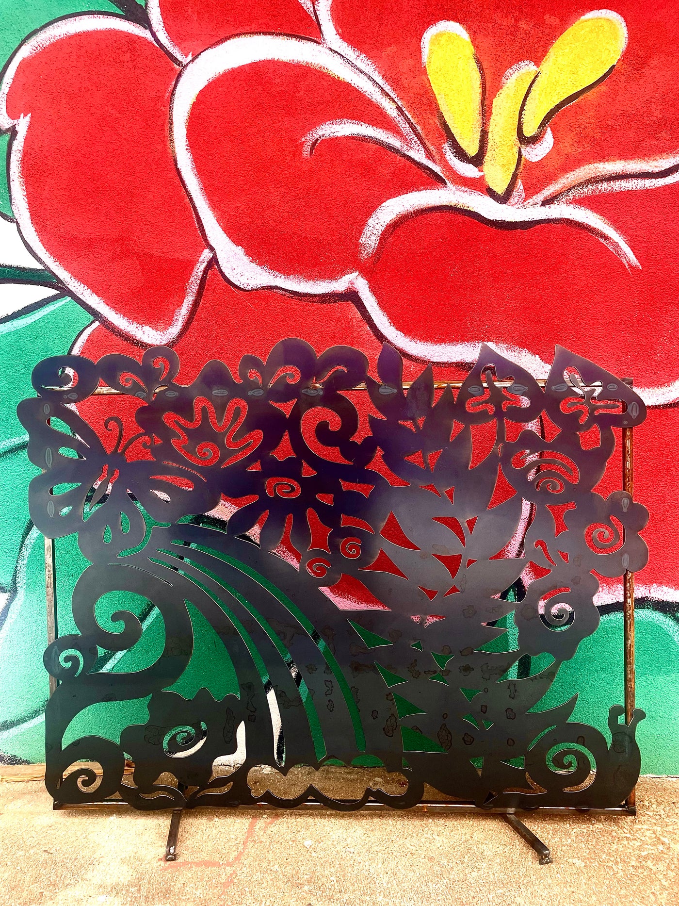 Over the Rainbow Fireplace Screen