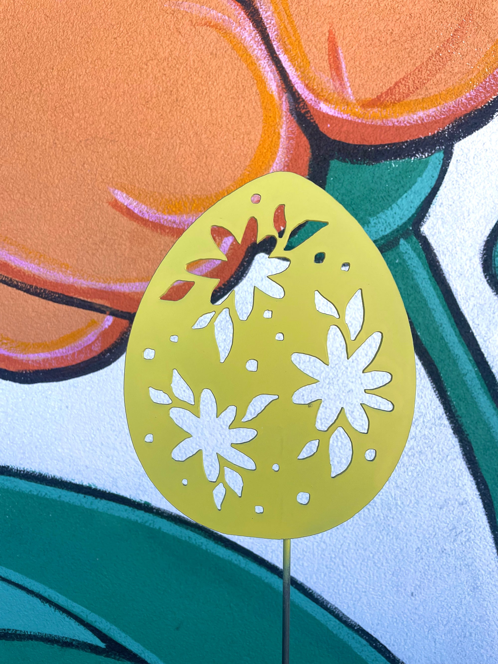 Floral Easter Egg