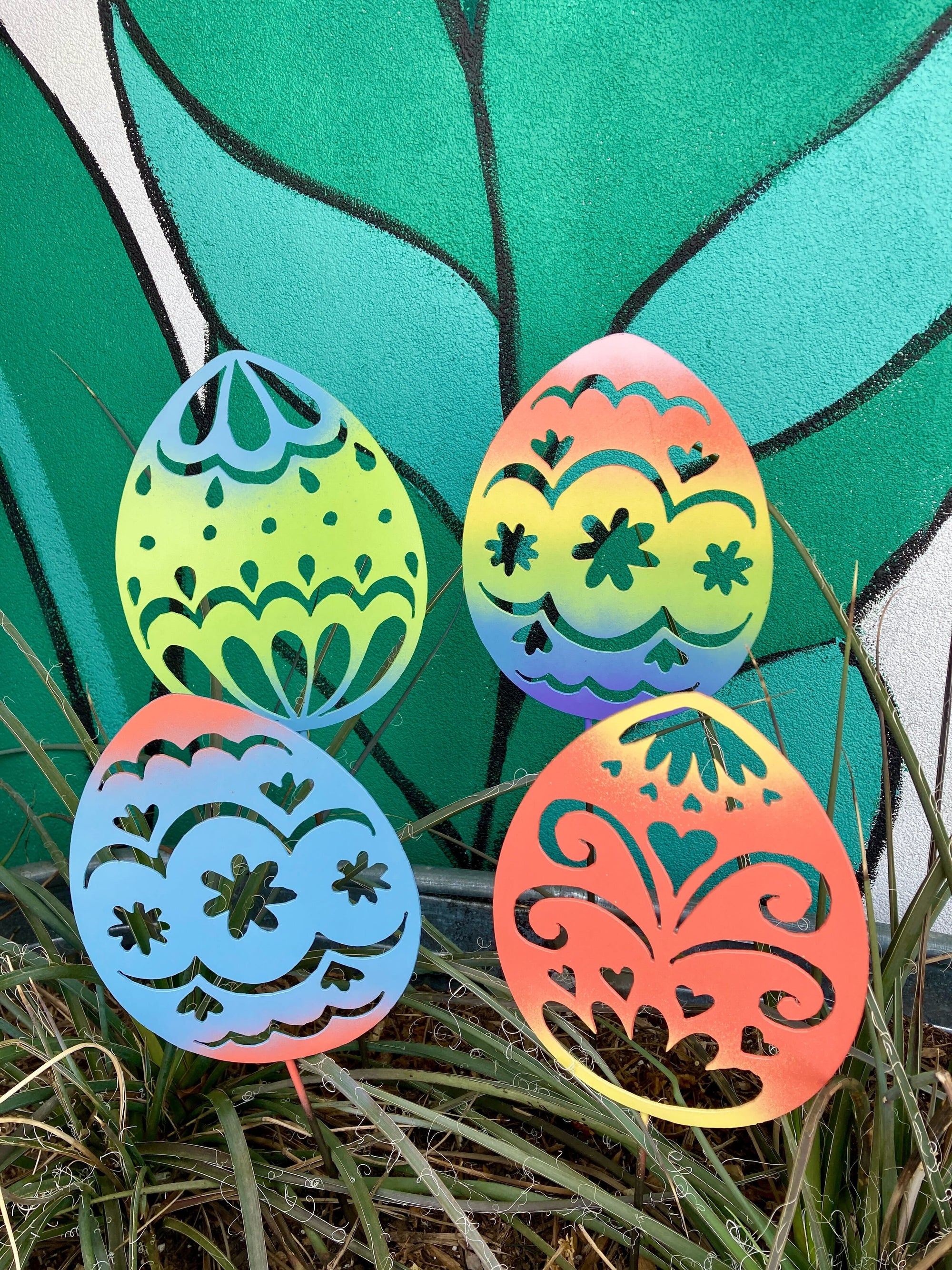 Floral Easter Egg