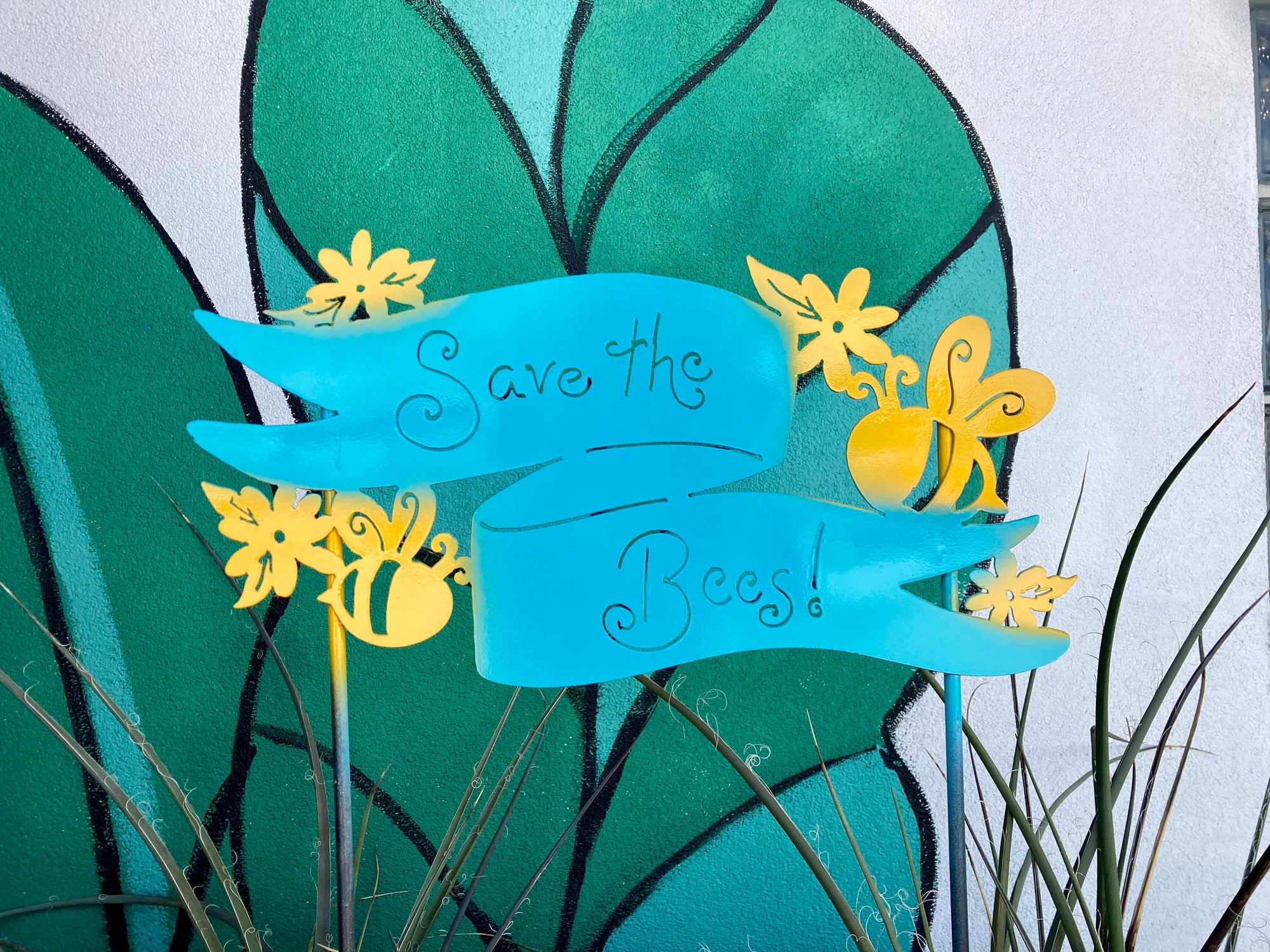 Save the Bees Garden Sign
