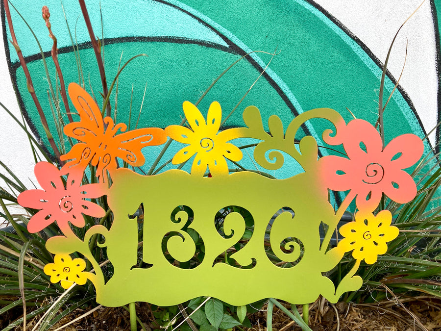 Address Numbers - Garden Deva