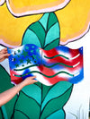 U.S.A. Flag Hanging