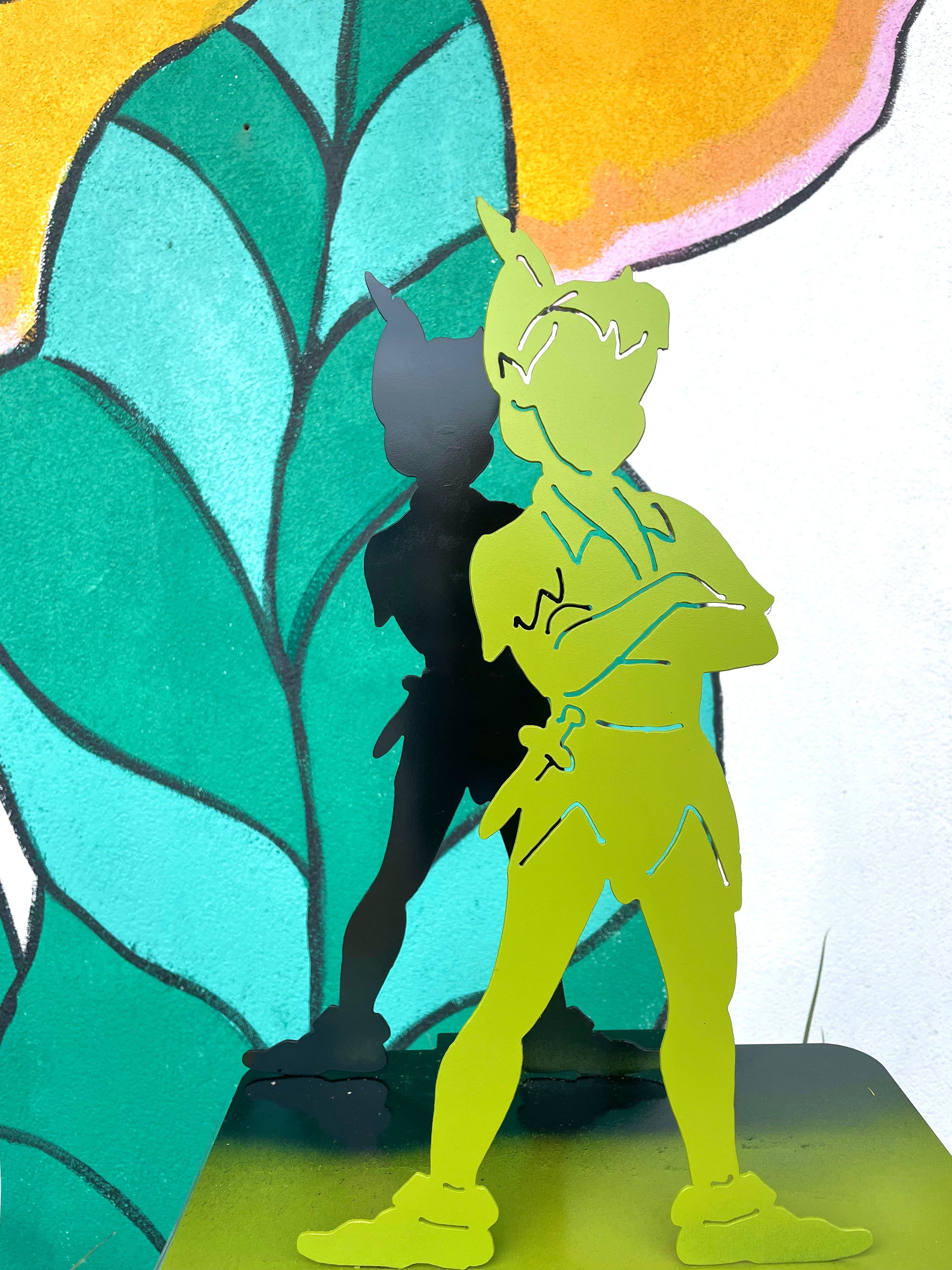 Peter Pan & his Shadow