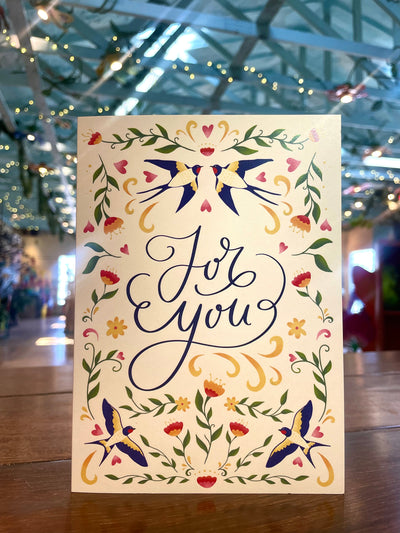 "For You" Greeting Card