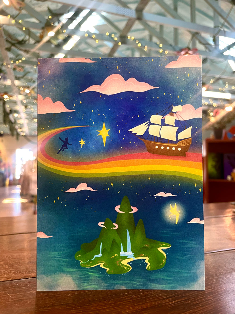 Second Star Greeting Card