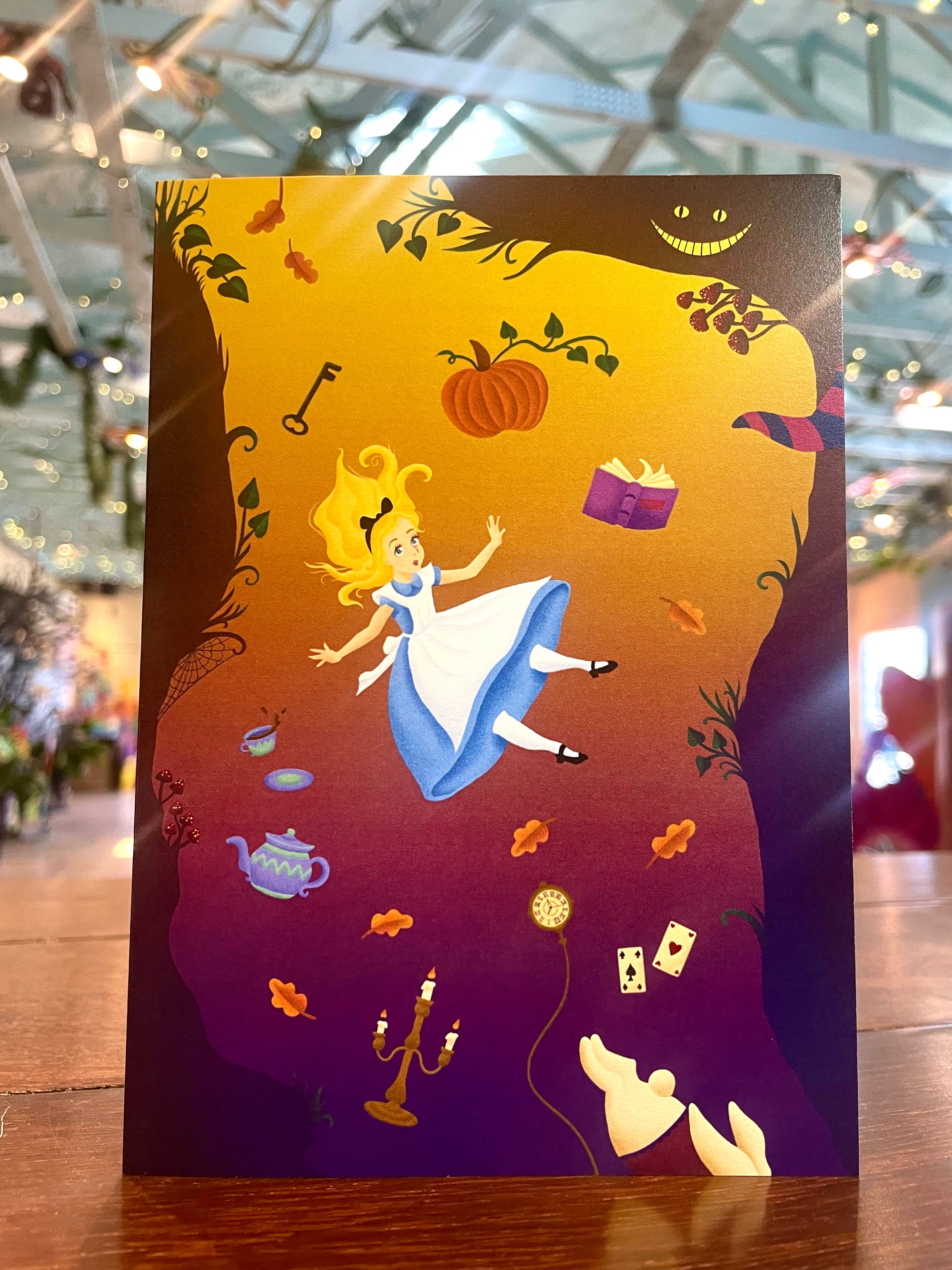 Down the Rabbit Hole Greeting Card