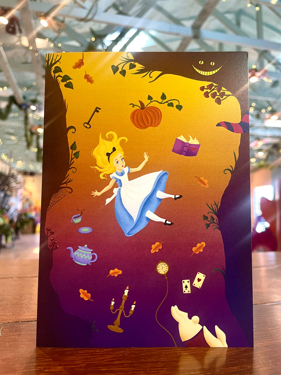 Down the Rabbit Hole Greeting Card