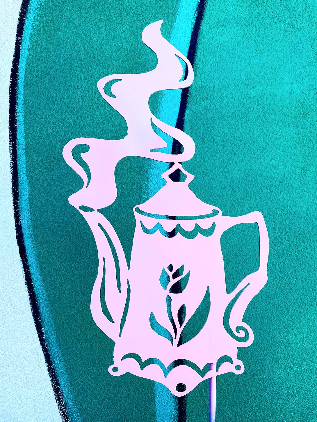 Steaming Rose Kettle