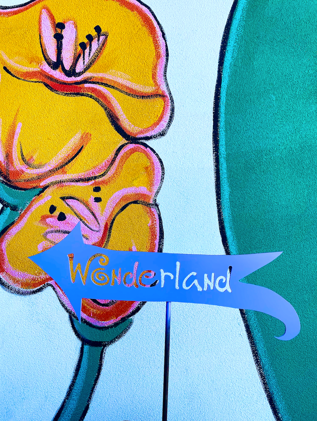 Wonderland Directional Posts