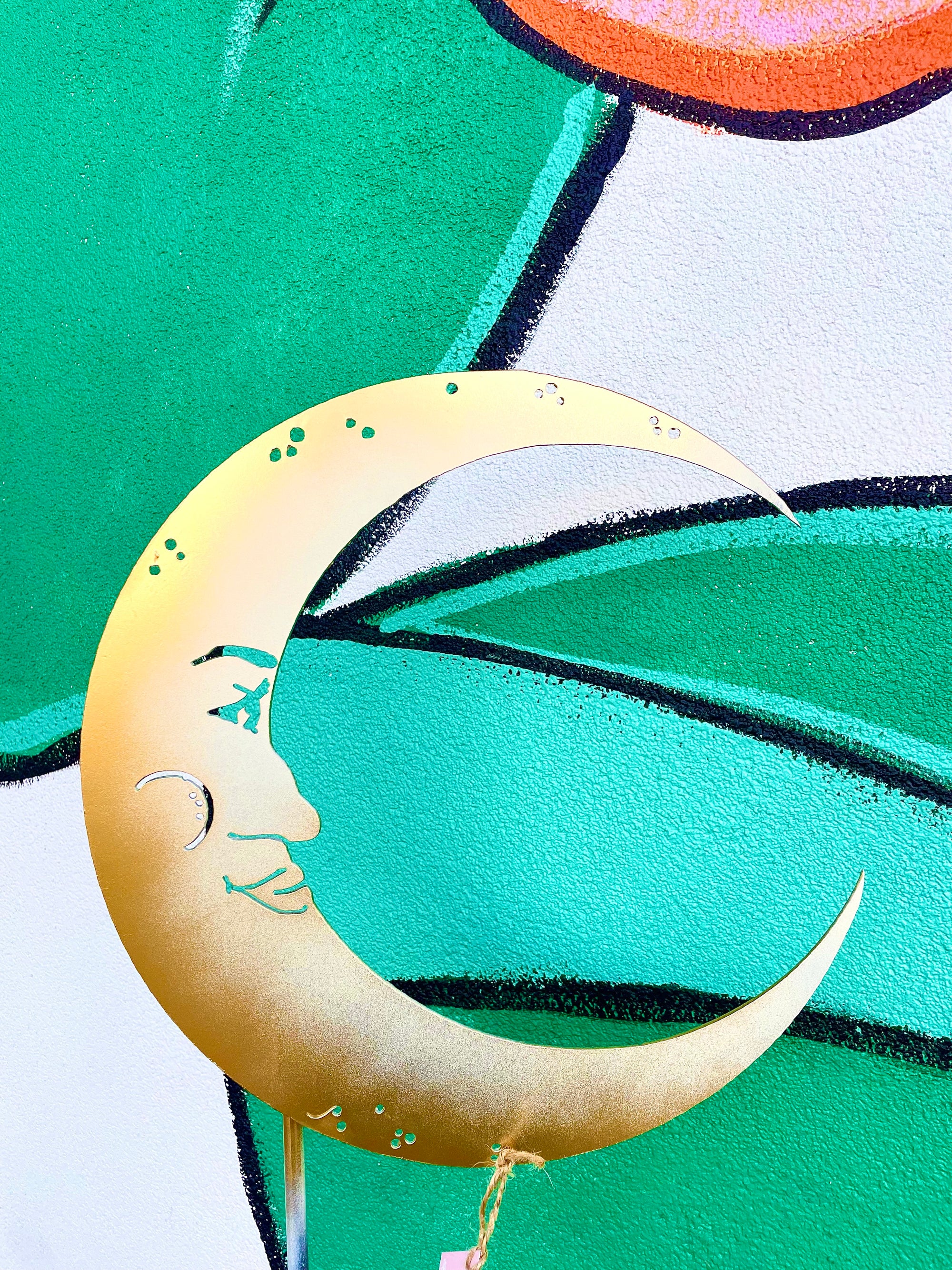 Starry Night Moon Pole