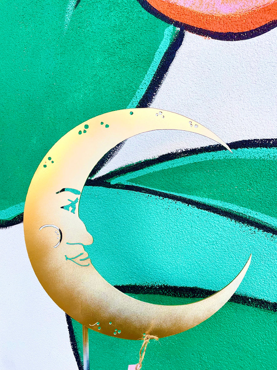 Starry Night Moon Pole