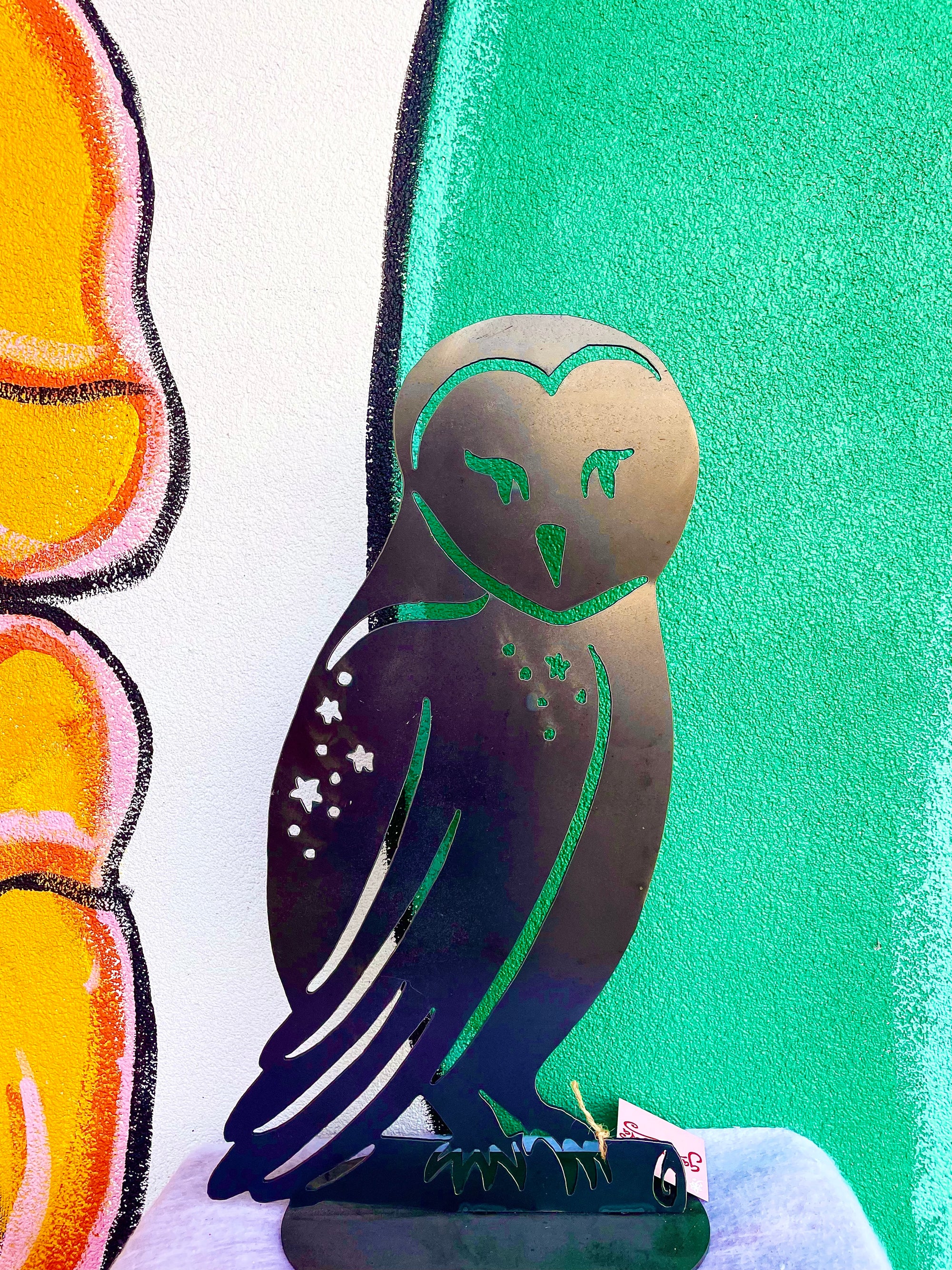 Starry Night Owl - Garden Deva