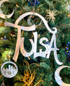 Tulsa Word Ornament