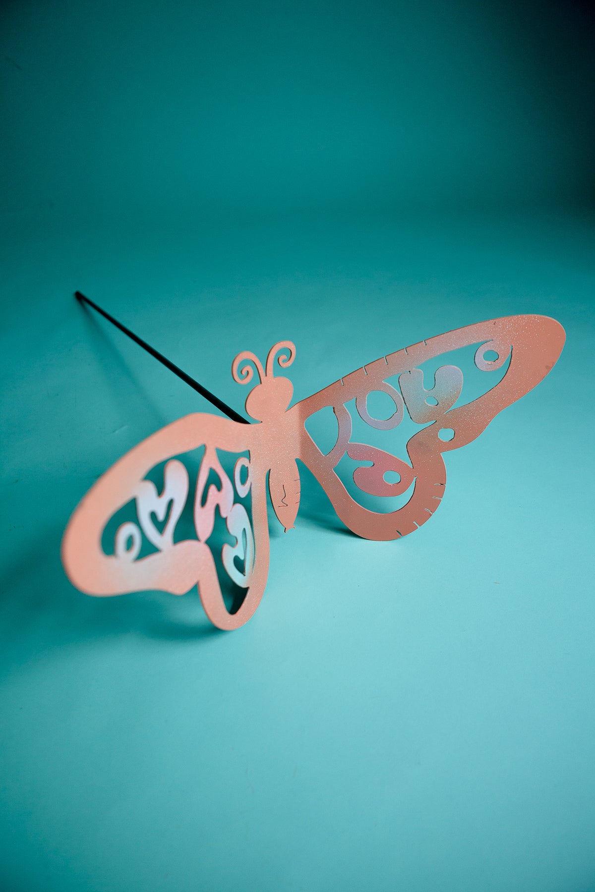 3D Butterfly Pole Large