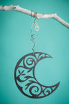 Floral Moon Hanging