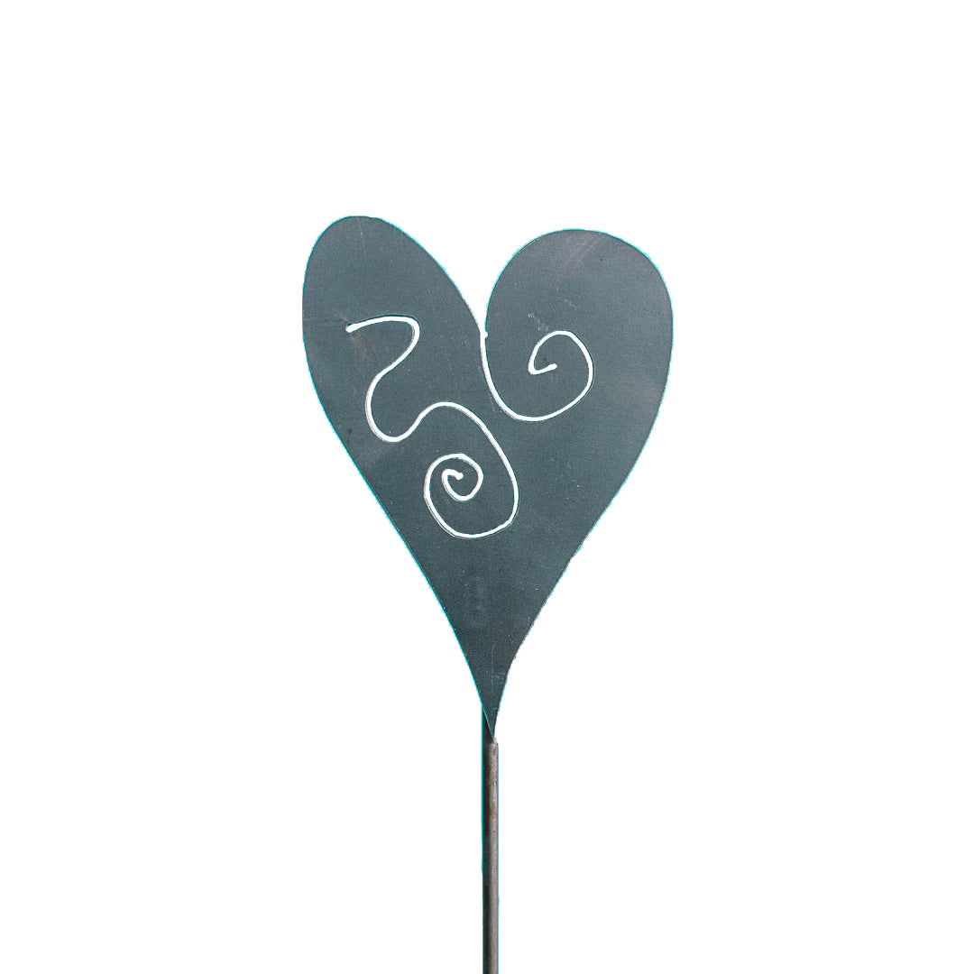 Heart Garden Pole