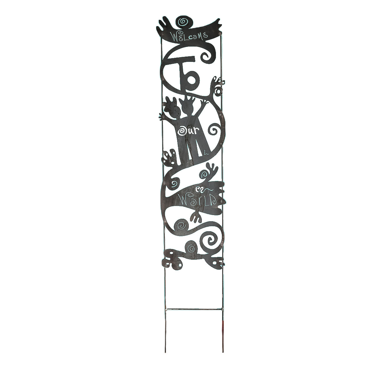 Welcome to Our World Trellis